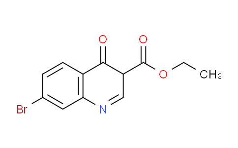 CAS No. 1116339-64-0, Ethyl 7-bromo-4-oxo-3,4-dihydroquinoline-3-carboxylate