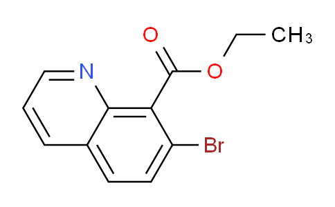 CAS No. 1823500-30-6, Ethyl 7-bromoquinoline-8-carboxylate