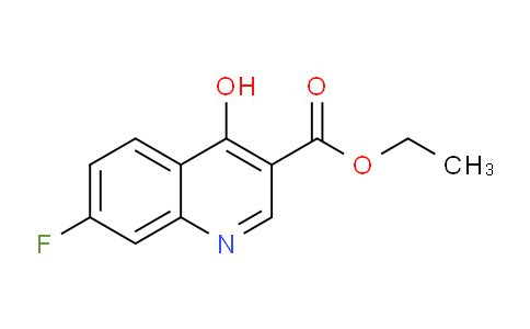 CAS No. 26892-97-7, Ethyl 7-fluoro-4-hydroxyquinoline-3-carboxylate