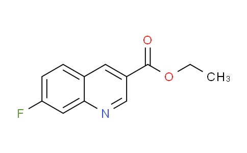 CAS No. 352521-50-7, Ethyl 7-fluoroquinoline-3-carboxylate