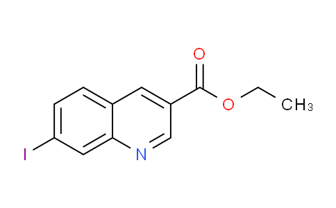 CAS No. 1416438-92-0, Ethyl 7-iodoquinoline-3-carboxylate