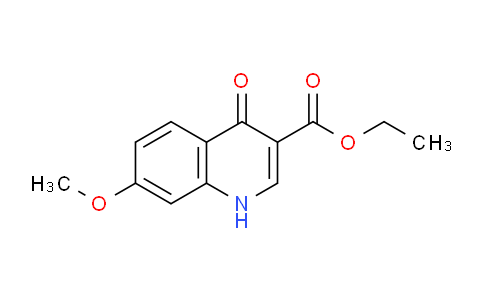 CAS No. 71083-05-1, Ethyl 7-methoxy-4-oxo-1,4-dihydroquinoline-3-carboxylate