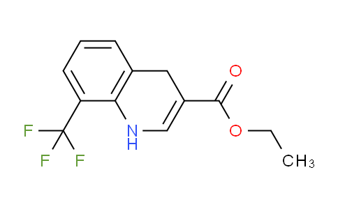 CAS No. 31602-18-3, Ethyl 8-(trifluoromethyl)-1,4-dihydroquinoline-3-carboxylate