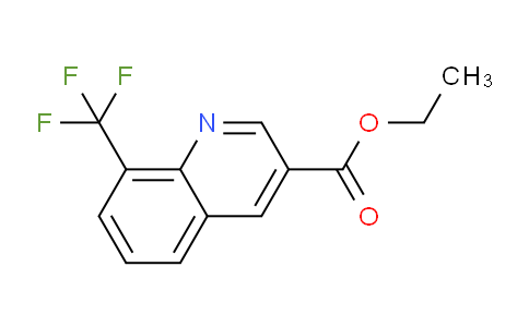 CAS No. 31588-75-7, Ethyl 8-(trifluoromethyl)quinoline-3-carboxylate
