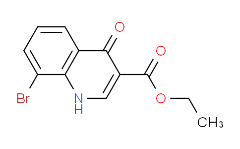 CAS No. 692764-07-1, Ethyl 8-bromo-4-oxo-1,4-dihydroquinoline-3-carboxylate