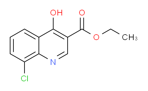 CAS No. 73987-37-8, Ethyl 8-chloro-4-hydroxyquinoline-3-carboxylate