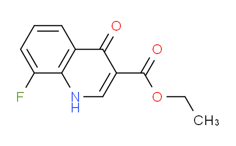 CAS No. 71083-06-2, Ethyl 8-fluoro-4-oxo-1,4-dihydroquinoline-3-carboxylate