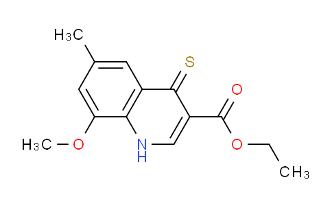 1315352-11-4 | Ethyl 8-methoxy-6-methyl-4-thioxo-1,4-dihydroquinoline-3-carboxylate
