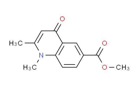 CAS No. 1352523-30-8, Methyl 1,2-dimethyl-4-oxo-1,4-dihydroquinoline-6-carboxylate