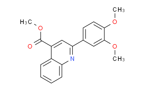 CAS No. 133676-11-6, Methyl 2-(3,4-dimethoxyphenyl)quinoline-4-carboxylate