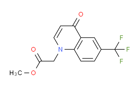 CAS No. 1216766-41-4, Methyl 2-(4-oxo-6-(trifluoromethyl)quinolin-1(4H)-yl)acetate