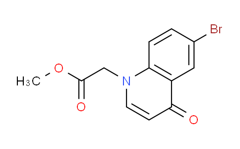 CAS No. 1219230-65-5, Methyl 2-(6-bromo-4-oxoquinolin-1(4H)-yl)acetate
