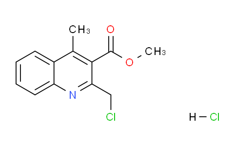 CAS No. 900641-03-4, Methyl 2-(chloromethyl)-4-methylquinoline-3-carboxylate hydrochloride