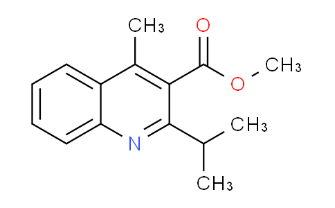 MC691774 | 1443288-23-0 | Methyl 2-isopropyl-4-methylquinoline-3-carboxylate
