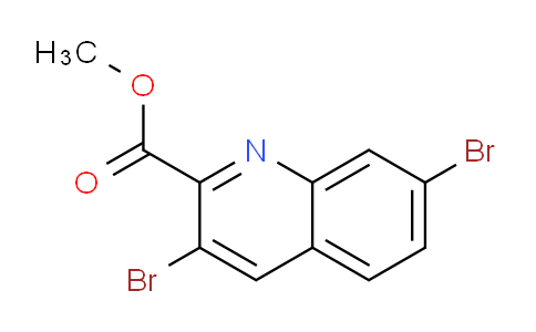 CAS No. 1823865-17-3, Methyl 3,7-dibromoquinoline-2-carboxylate