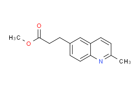 CAS No. 1517646-99-9, Methyl 3-(2-methylquinolin-6-yl)propanoate