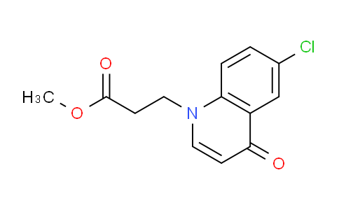 CAS No. 1279212-97-3, Methyl 3-(6-chloro-4-oxoquinolin-1(4H)-yl)propanoate