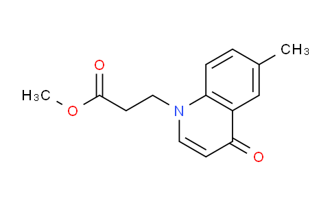 CAS No. 1279215-91-6, Methyl 3-(6-methyl-4-oxoquinolin-1(4H)-yl)propanoate