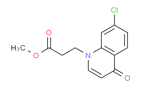 CAS No. 1279213-05-6, Methyl 3-(7-chloro-4-oxoquinolin-1(4H)-yl)propanoate