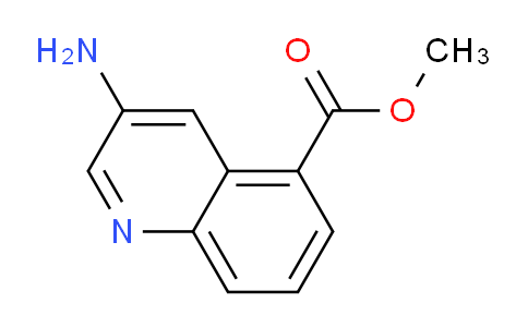 CAS No. 1956382-58-3, Methyl 3-aminoquinoline-5-carboxylate