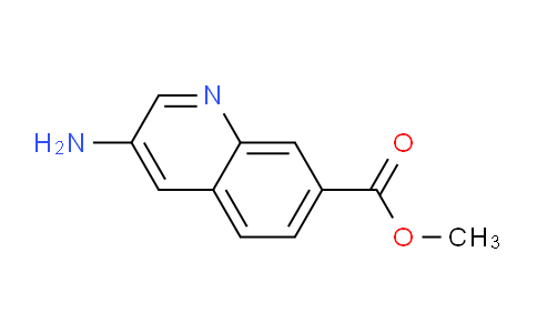 CAS No. 1822679-71-9, Methyl 3-aminoquinoline-7-carboxylate