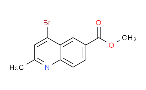 CAS No. 1261473-37-3, Methyl 4-bromo-2-methylquinoline-6-carboxylate