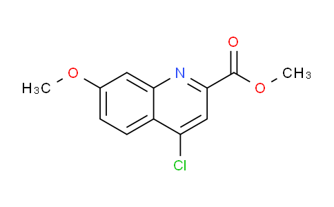 CAS No. 1133115-50-0, Methyl 4-chloro-7-methoxyquinoline-2-carboxylate