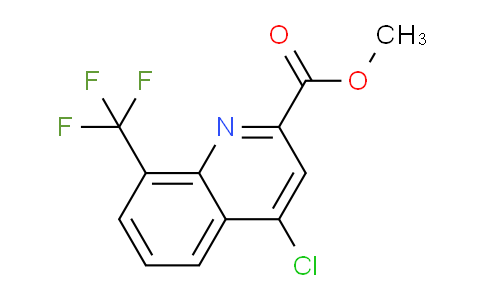 CAS No. 1133115-62-4, Methyl 4-chloro-8-(trifluoromethyl)quinoline-2-carboxylate