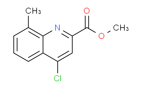 CAS No. 1020101-33-0, Methyl 4-chloro-8-methylquinoline-2-carboxylate