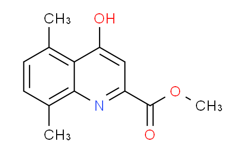 CAS No. 887589-24-4, Methyl 4-hydroxy-5,8-dimethylquinoline-2-carboxylate