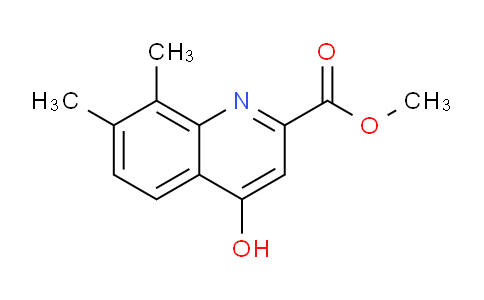 CAS No. 52979-32-5, Methyl 4-hydroxy-7,8-dimethylquinoline-2-carboxylate