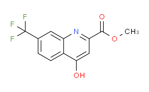 CAS No. 1072944-69-4, Methyl 4-hydroxy-7-(trifluoromethyl)quinoline-2-carboxylate