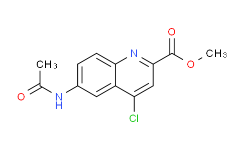 CAS No. 1133115-95-3, Methyl 6-acetamido-4-chloroquinoline-2-carboxylate