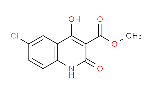 CAS No. 638192-18-4, Methyl 6-chloro-4-hydroxy-2-oxo-1,2-dihydroquinoline-3-carboxylate