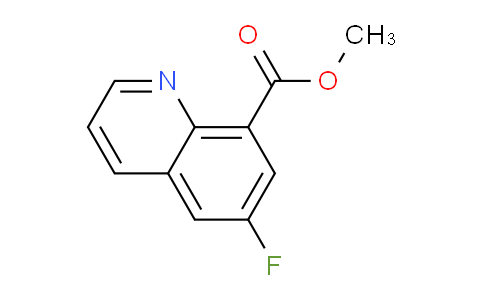 CAS No. 1368396-99-9, Methyl 6-fluoroquinoline-8-carboxylate