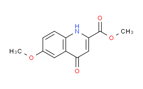 CAS No. 82633-20-3, Methyl 6-methoxy-4-oxo-1,4-dihydroquinoline-2-carboxylate