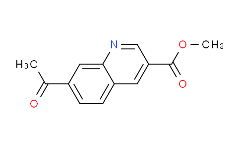 CAS No. 1956385-03-7, Methyl 7-acetylquinoline-3-carboxylate
