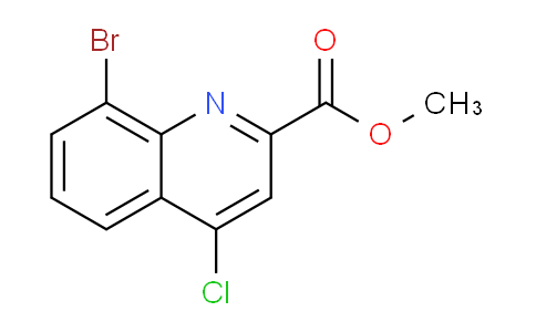 CAS No. 1072944-68-3, Methyl 8-bromo-4-chloroquinoline-2-carboxylate