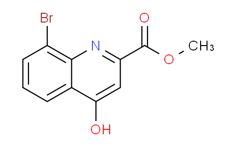 CAS No. 495407-02-8, Methyl 8-bromo-4-hydroxyquinoline-2-carboxylate