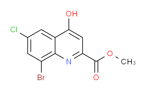 DY691933 | 1133116-01-4 | Methyl 8-bromo-6-chloro-4-hydroxyquinoline-2-carboxylate