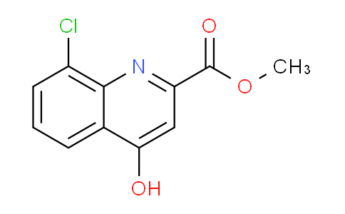 CAS No. 1065074-57-8, Methyl 8-chloro-4-hydroxyquinoline-2-carboxylate