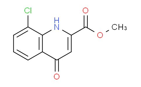 CAS No. 19271-18-2, Methyl 8-chloro-4-oxo-1,4-dihydroquinoline-2-carboxylate