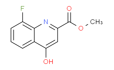 CAS No. 219949-89-0, Methyl 8-fluoro-4-hydroxyquinoline-2-carboxylate