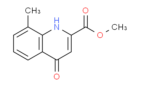 CAS No. 1078130-00-3, Methyl 8-methyl-4-oxo-1,4-dihydroquinoline-2-carboxylate
