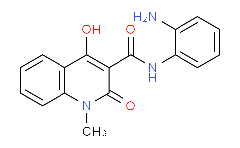 CAS No. 151449-78-4, N-(2-Aminophenyl)-4-hydroxy-1-methyl-2-oxo-1,2-dihydroquinoline-3-carboxamide