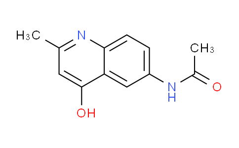 CAS No. 1140-81-4, N-(4-Hydroxy-2-methylquinolin-6-yl)acetamide