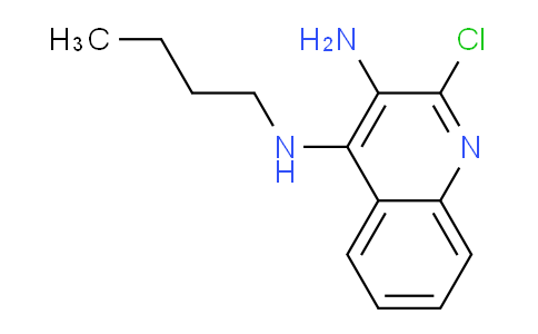 CAS No. 165120-40-1, N4-Butyl-2-chloroquinoline-3,4-diamine