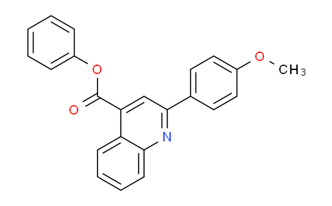 CAS No. 329204-09-3, Phenyl 2-(4-methoxyphenyl)quinoline-4-carboxylate