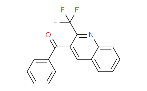 CAS No. 1380602-46-9, Phenyl(2-(trifluoromethyl)quinolin-3-yl)methanone