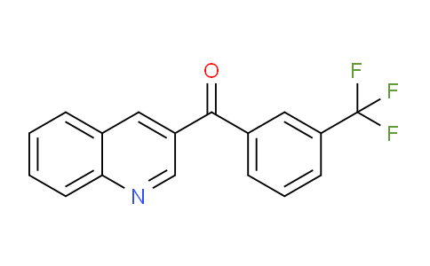 CAS No. 1187166-83-1, Quinolin-3-yl(3-(trifluoromethyl)phenyl)methanone